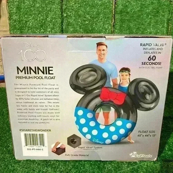 Disney Minnie Mouse Pool Float Party Tube by GoFloats - Picture 6 of 9